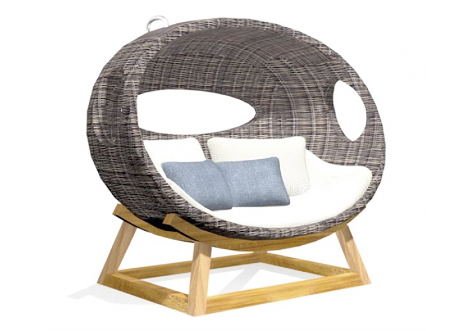 Onda Swing Lounge Chair with Stand