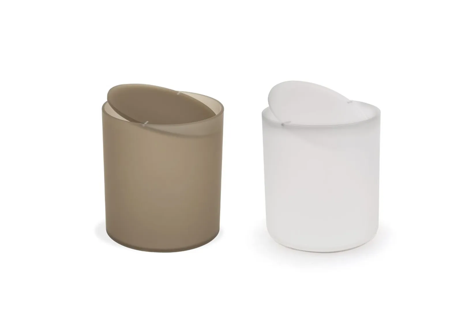 Nassau Cylinder Bin with Lid