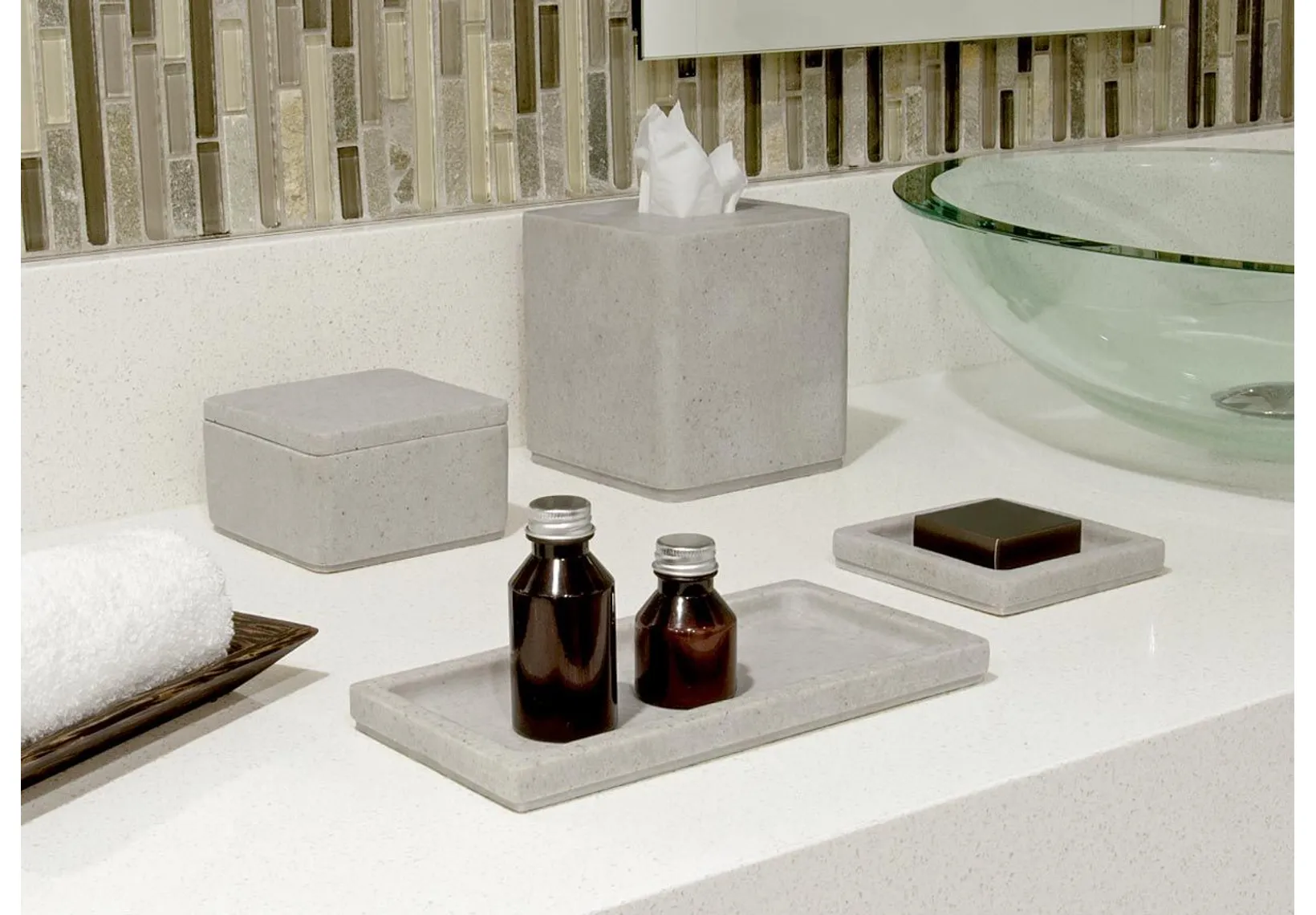 Seattle Rectangular Amenity Tray