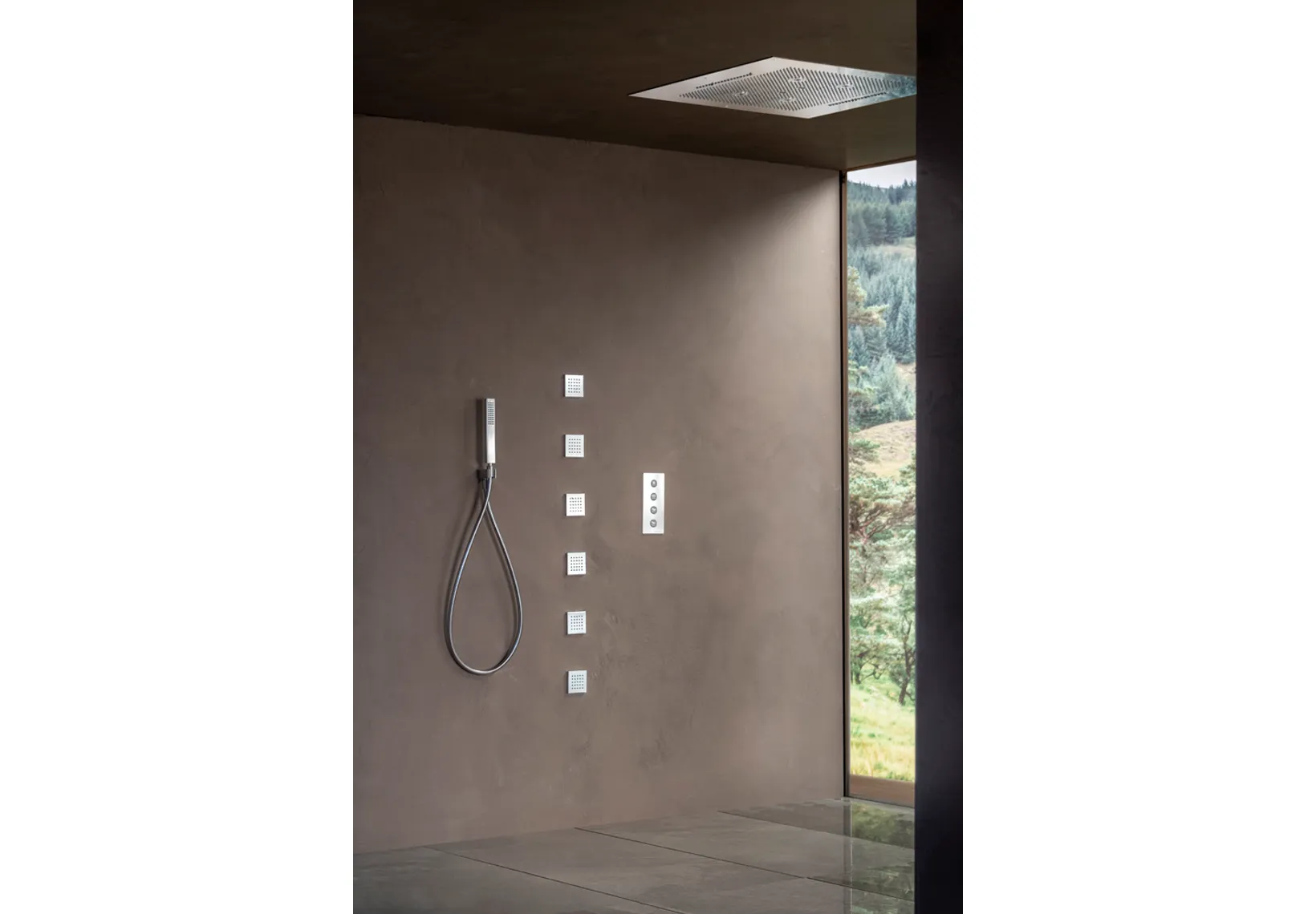Helvetica Swiss Shower 