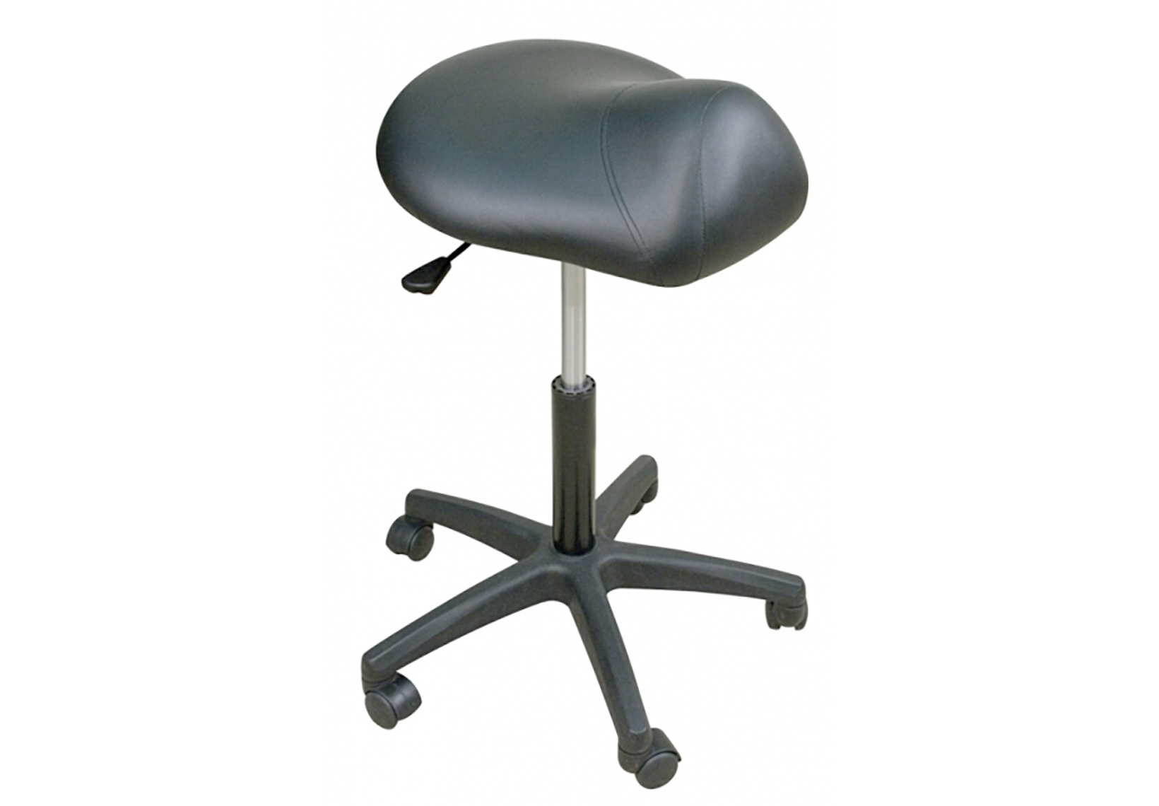 Premium Stool with Saddle Seat - Low Height Range