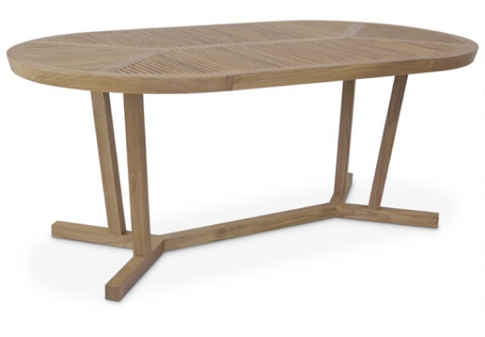 Spavision | Korogated Oval Dining Table