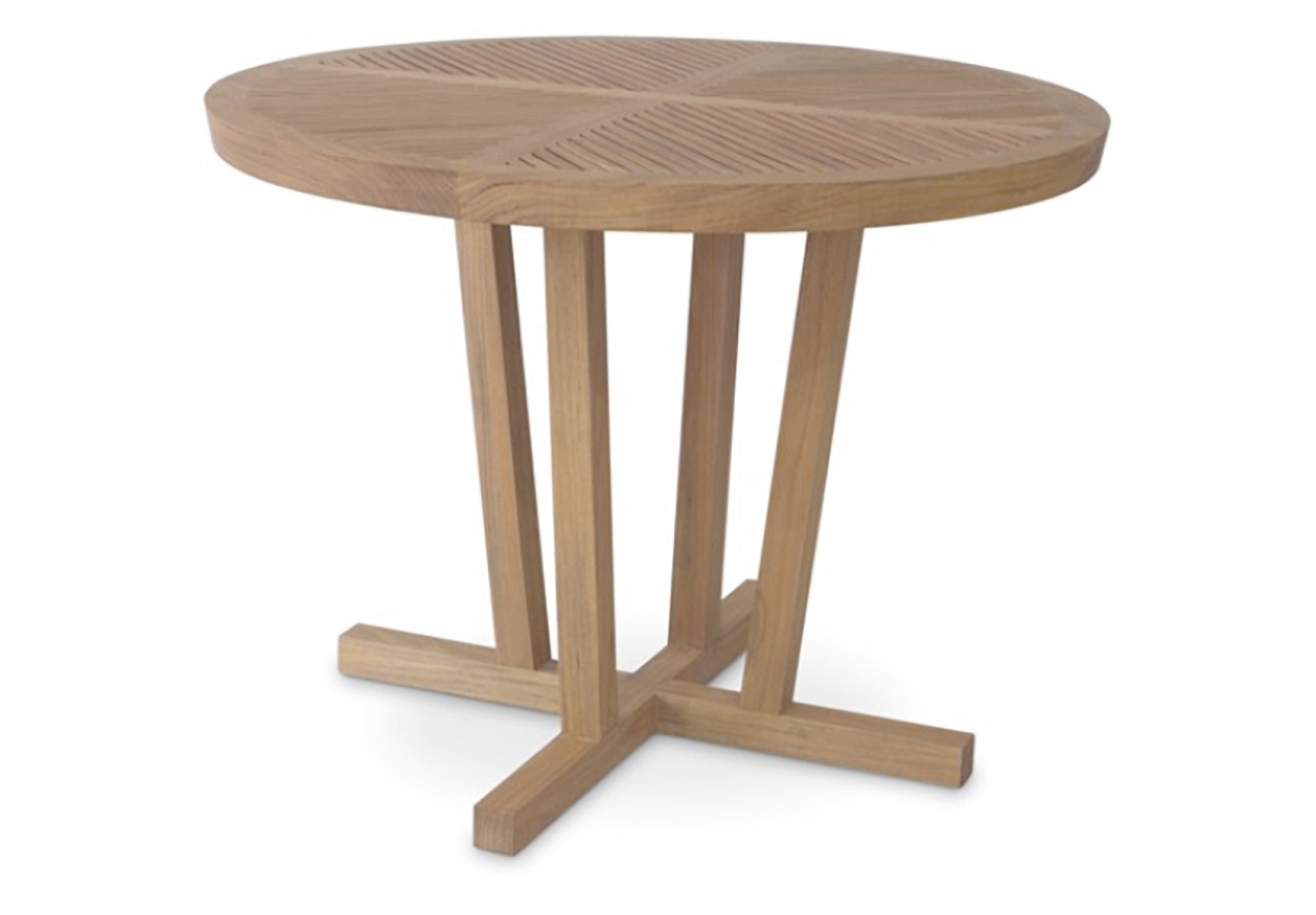 Korogated Round Dining Table