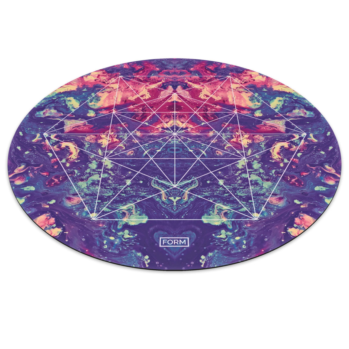 round yoga mat