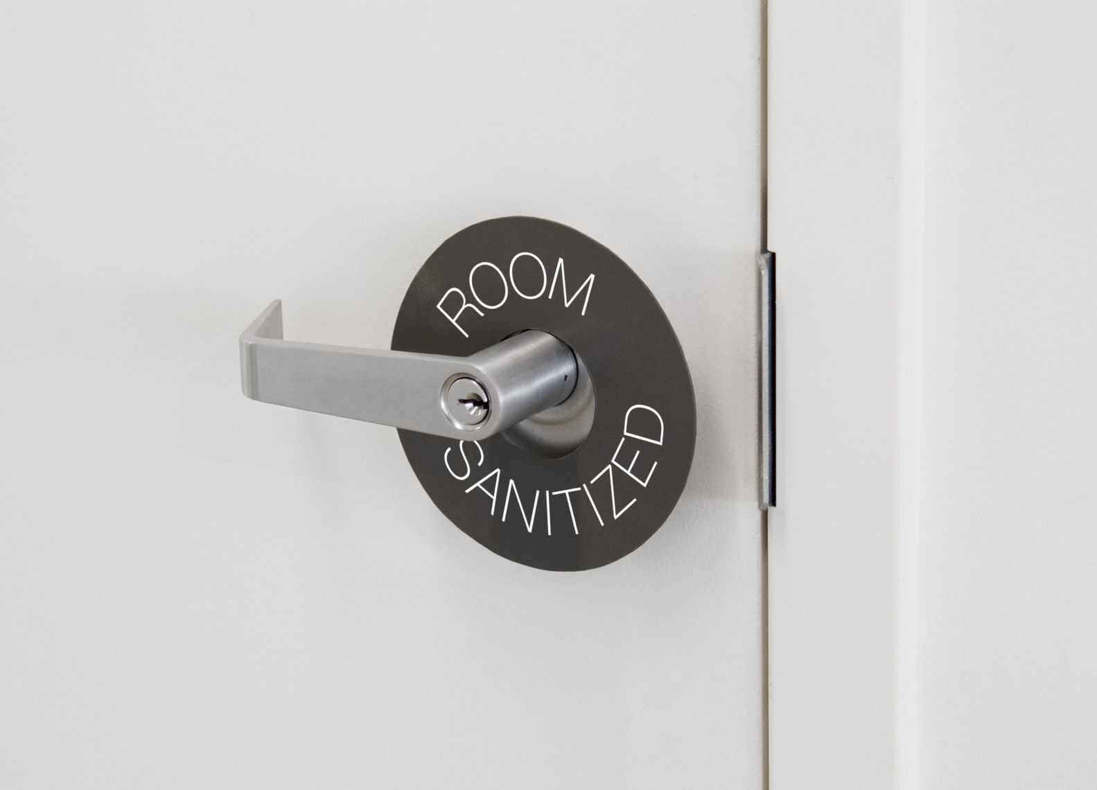 'Room Sanitized' Sign